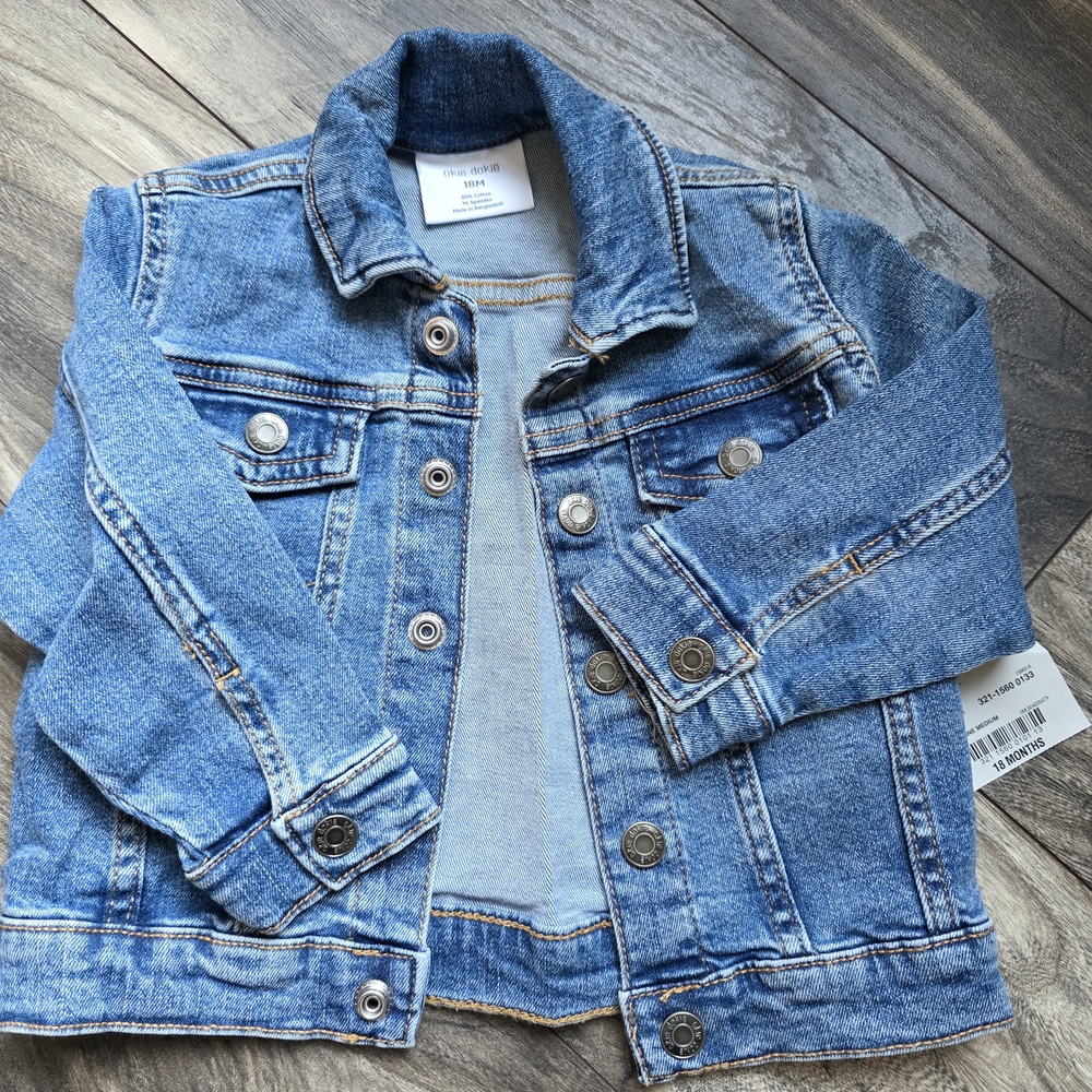 Okie Dokie Jean Jacket